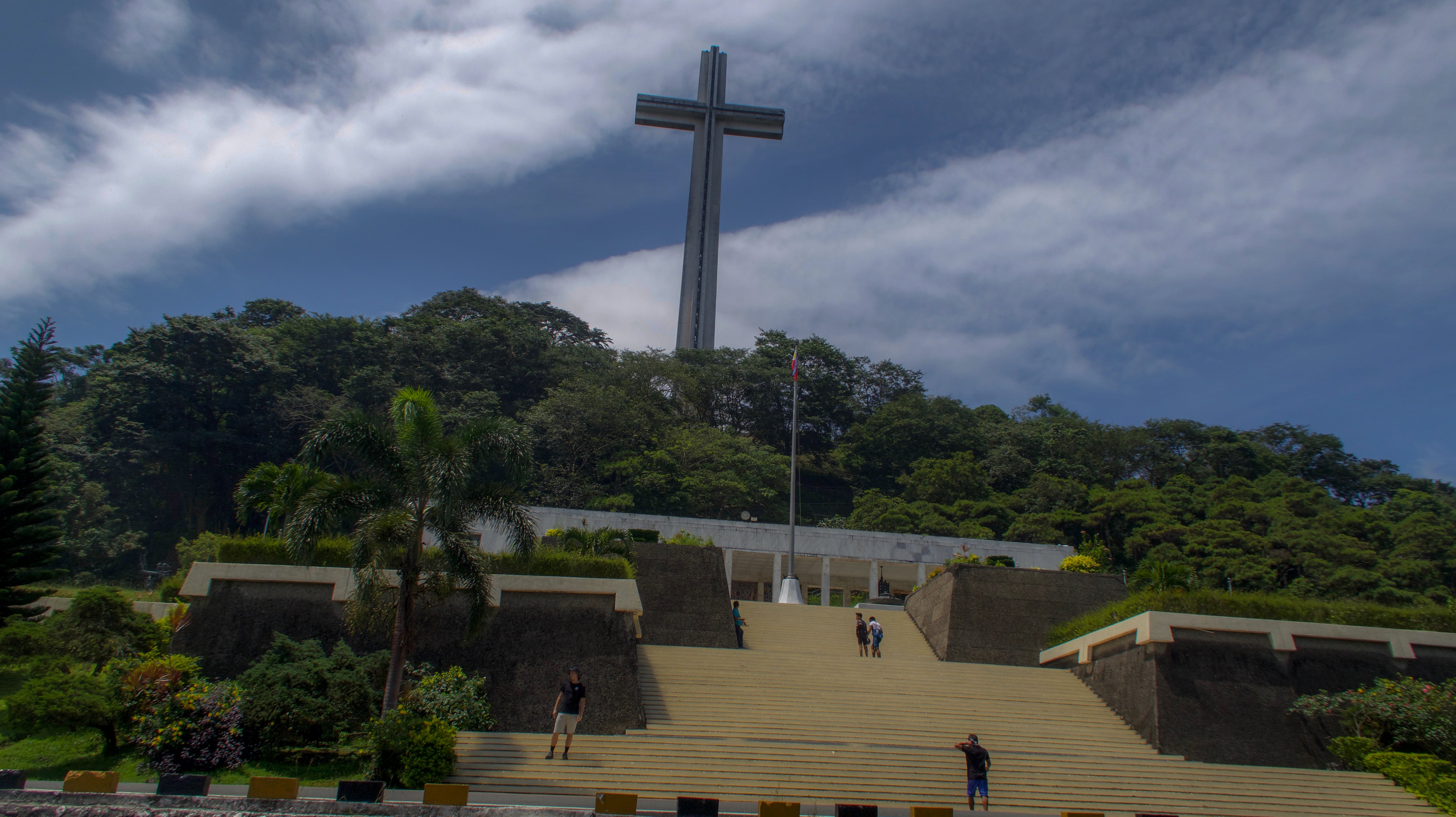 dambana ng kagitingan or shrine of valor at mount samat in bataan philippines